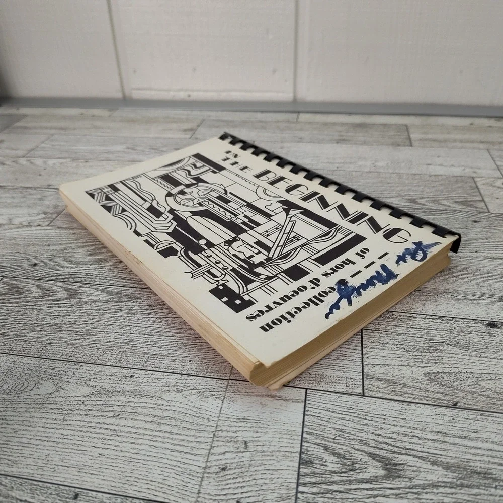 In the Beginning‎ Collection of Hors d'Oeuvres Cookbook 1977 Vtg Spiral Bound